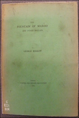 The Fountain of Maribo, and Other Ballads