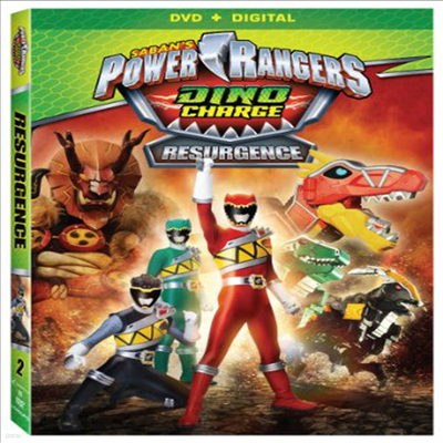 Power Rangers Dino Charge Resurgence (Ŀ )(ڵ1)(ѱ۹ڸ)(DVD)