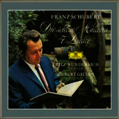Fritz Wunderlich — 슈베르트: 아름다운 물방앗간의 아가씨 (Schubert: Die schone Mullerin D.795) - Fritz Wunderlich 앨범 커버