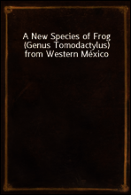 A New Species of Frog (Genus Tomodactylus) from Western Mexico