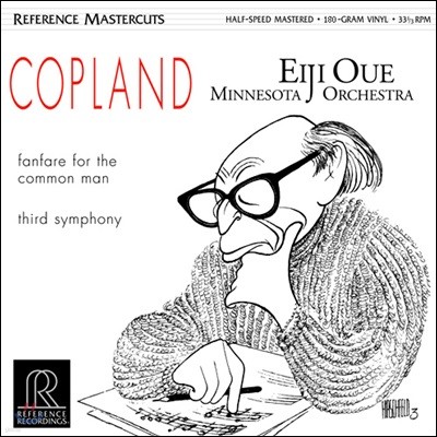Eiji Oue ÷:    ķ,  3 (Aaron Copland: Fanfare for the Common Man, Third Symphony) [LP]