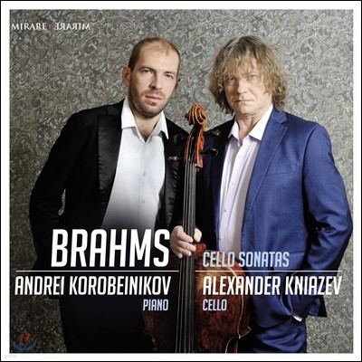 Alexander Kniazev : ÿ ҳŸ 1 & 2, ̿ø ҳŸ 3 [ÿ  ] (Brahms: Cello Sonatas, Violin Sonata Op.108 [for Cello]) ˷ ũϾ