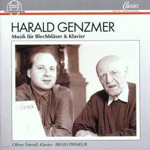 Brass Primeur, Oliver Triendl / Harald Genzmer : Musik fur Blechblaser & Klavier (수입/CTH2427)