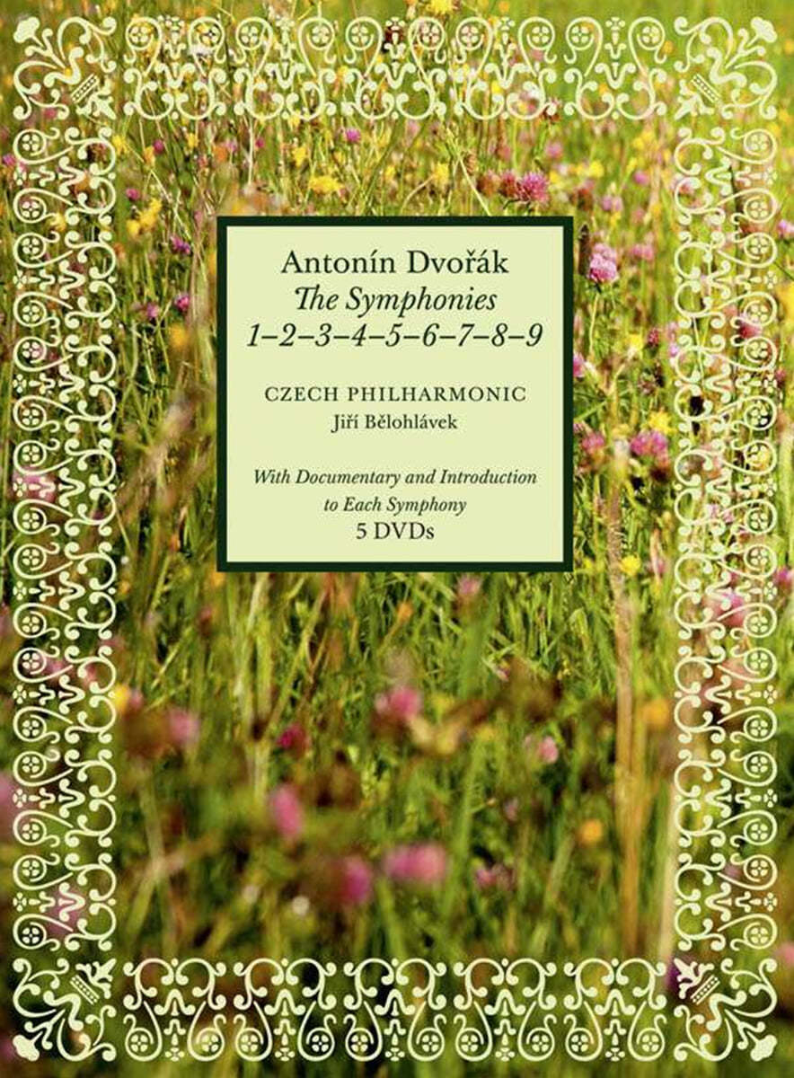 Jiri Belohlavek 드보르작: 교향곡 1-9번 전곡집 [다큐멘터리와 해설 포함] (Dvorak: The Symphonies Edition)