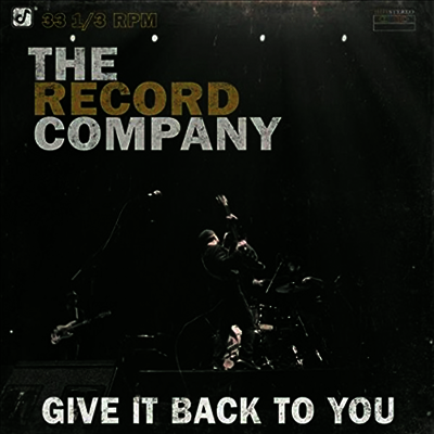 Record Company — Give It Back to You 앨범 커버