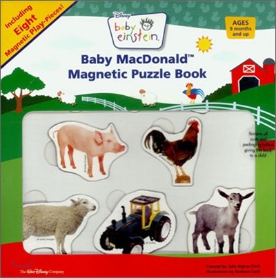 Baby Einstein Baby Macdonald Magnetic Puzzle Book