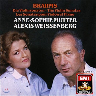 [߰] Mutter, Weissenberg / Brahms: Die Violinsonaten (/ksc20033)