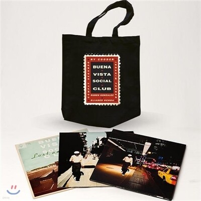 Omara Portuondo,Orlando Cachaito Lopez,Ruben Gonzalez,Compay Segundo,Ry Cooder,Ibrahim Ferrer,Eliades Ochoa — Buena Vista Social Club & Tote Bag 앨범 커버