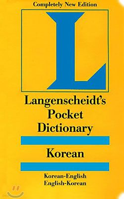 Langenscheidt's Pocket Dictionary Korean/English English/Korean