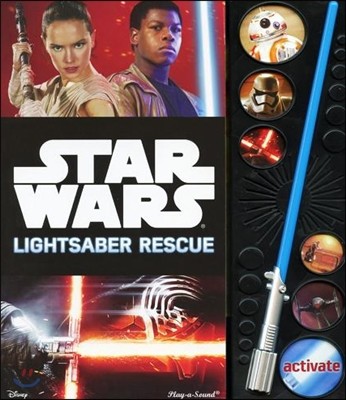 Star Wars the Force Awakens Lightsaber Rescue
