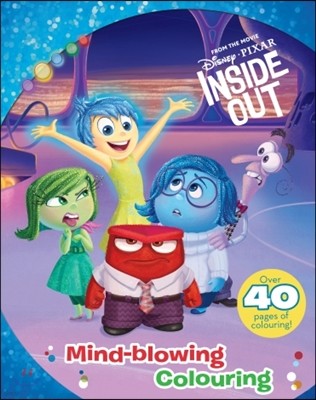 Disney Pixar Inside Out Mind Blowing Colouring