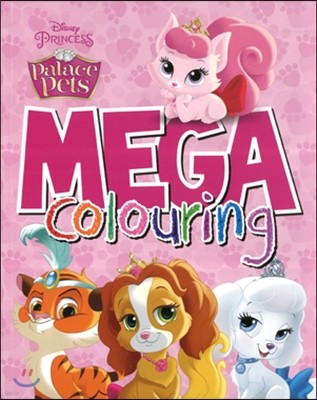 Disney Palace Pets Mega Colouring