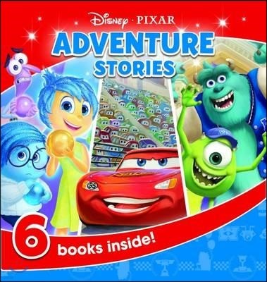 Disney Pixar Adventure Stories - 6 Books Inside