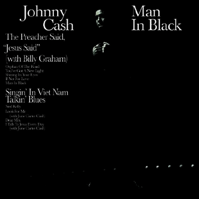 Johnny Cash - Man In Black (180g Gatefold LP)