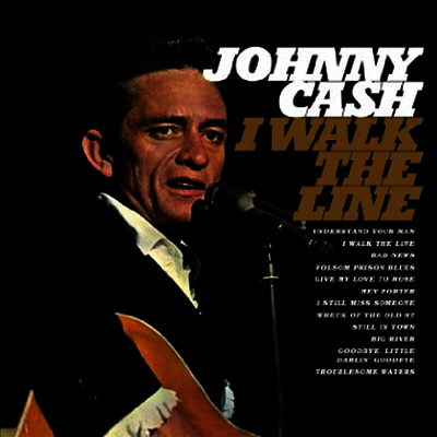 Johnny Cash — I Walk The Line 앨범 커버
