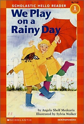 Scholastic Hello Reader Level 1-11 : We Play On A Rainy Day (Book+CD Set)