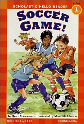 Scholastic Hello Reader Level 1-12 : Soccer Game! (Book+CD Set)