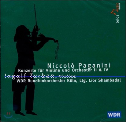 Ingolf Turban İϴ: ̿ø ְ 2, 4 (Paganini: Violin Concertos 2 & 4) װ 