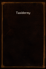Taxidermy