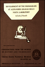 Development of the Phonograph at Alexander Graham Bell`s Volta Laboratory
Contributions from the Museum of History and Technology, United States National Museum Bulletin 218, Paper 5, (pages 69-79)