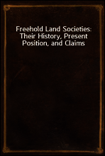 Freehold Land Societies