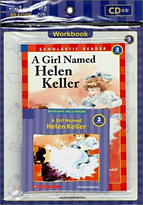 Scholastic Hello Reader Level 3-10 : A Girl Named Helen Keller (Book+CD+Workbook Set)
