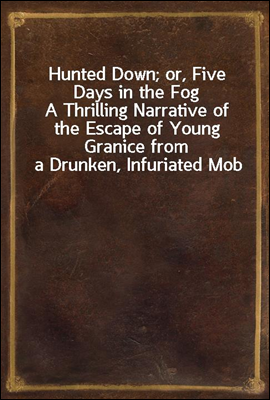 Hunted Down; or, Five Days in the Fog
A Thrilling Narrative of the Escape of Young Granice from a Drunken, Infuriated Mob