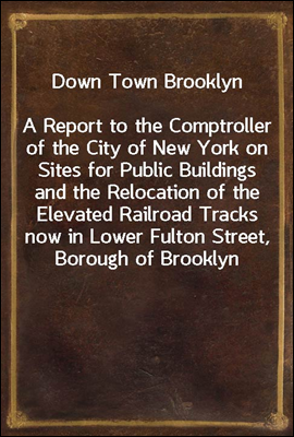 Down Town Brooklyn
A Report to the Comptroller of the City of New York on Sites for Public Buildings and the Relocation of the Elevated Railroad Tracks now in Lower Fulton Street, Borough of Brooklyn