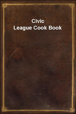 Civic League Cook Book