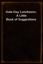 Gala-Day Luncheons