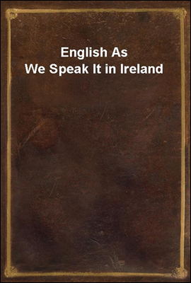 English As We Speak It in Ireland