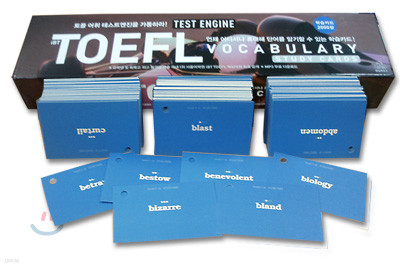 TEST ENGINE iBT TOEFL VOCABULARY Study Cards