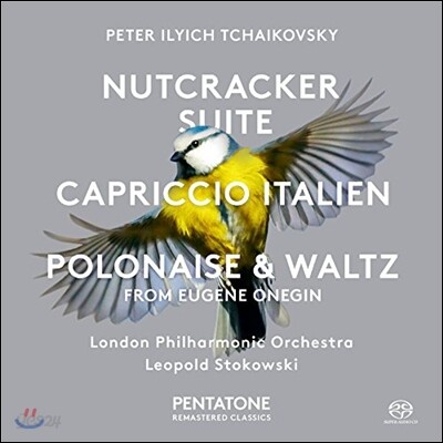 Leopold Stokowski 차이코프스키: 호두까기 인형 서곡, 이탈리아 기상곡 (Tchaikovsky: Nutcracker Suite, Capriccio Italien) 런던 필하모닉, 레오폴드 스토코프스키