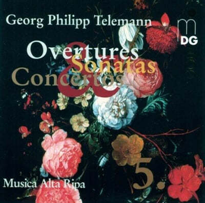 Musica Alta Ripa 텔레만: 협주곡과 쳄버 음악 5집 (Georg Philipp Telemann: Concertos and Chamber Music Vol. 5) 