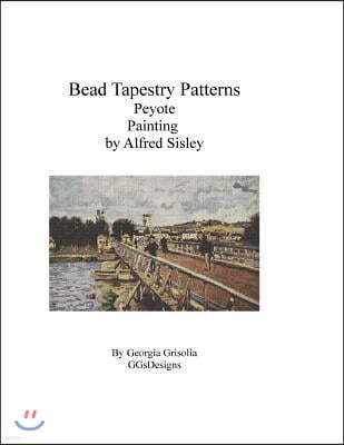 Bead Tapestry Patterns Peyote Painting by Alfred Sisley