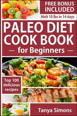 Paleo Diet Cook Book For Beginners.: Includes 14 Day Meal Plan