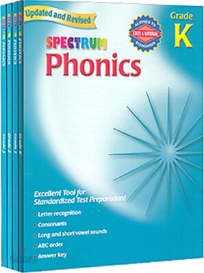 [Spectrum] Phonics, Grade K-3 Set (2007 Edition)