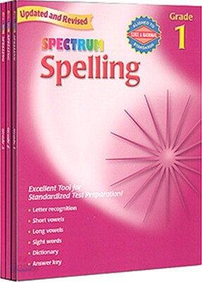 [Spectrum] Spelling, Grade 1-3 Set (2007 Edition)