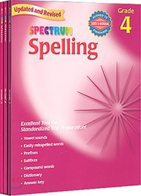 [Spectrum] Spelling, Grade 4-6 Set (2007 Edition)