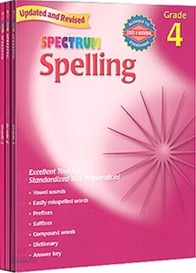 [Spectrum] Spelling, Grade 4-6 Set (2007 Edition)