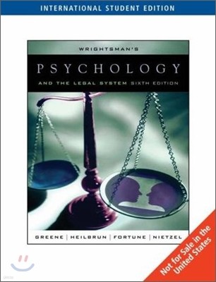 Wrightsman's Psychology and the Legal System, 6/E (IE)