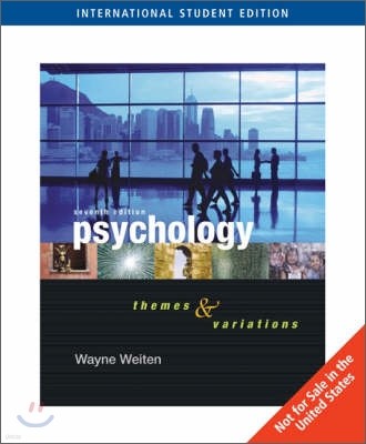 Psychology : Themes and Variations, 7/E (IE)