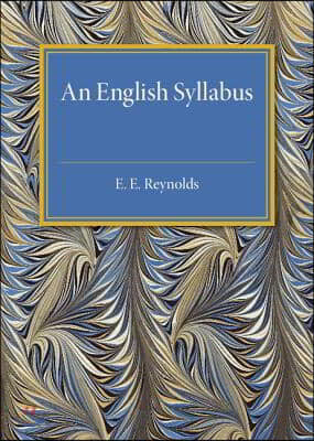 An English Syllabus