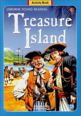 Usborne Young Reading Activity Book Set Level 2-25 : Treasure Island