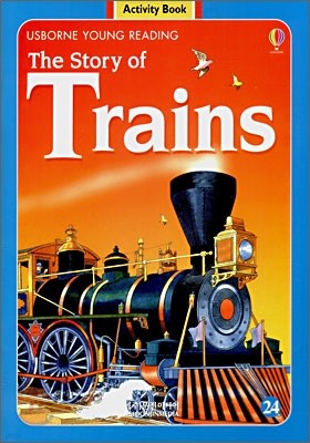 Usborne Young Reading Activity Book Set Level 2-24 : The Story of Trains