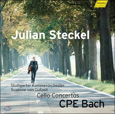 Julian Steckel Į ʸ  : ÿ ְ Wq.170, 171, 172 (C.P.E. Bach: Cello Concertos)  , ƮƮ üӹ ɽƮ