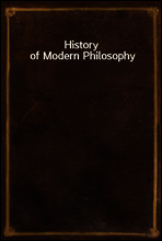 History of Modern Philosophy