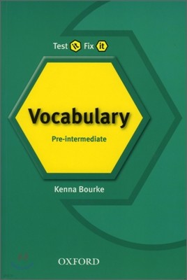 [Test It Fix It] Vocabulary : Pre-Intermediate