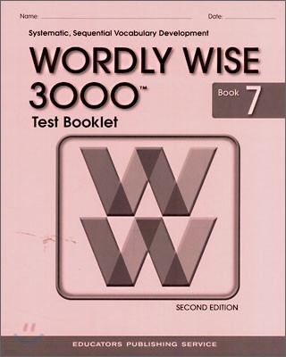 Wordly Wise 3000 : Book 7 Test Booklet (2nd Edition)