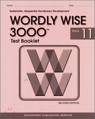 Wordly Wise 3000 : Book 11 Test Booklet (2nd Edition)